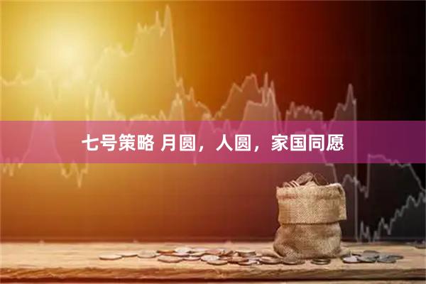 七号策略 月圆，人圆，家国同愿